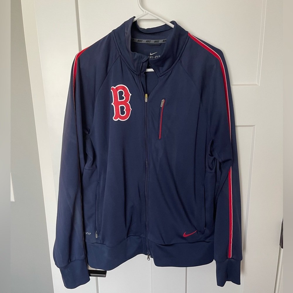 Nike Boston Red Sox full-zip lightweight jacket